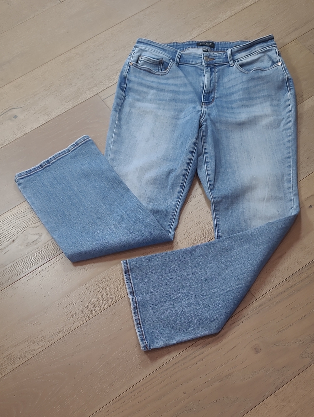 Judy Blue Jeans Women's sz 14W High Rise Boot Cut Denim Jeans